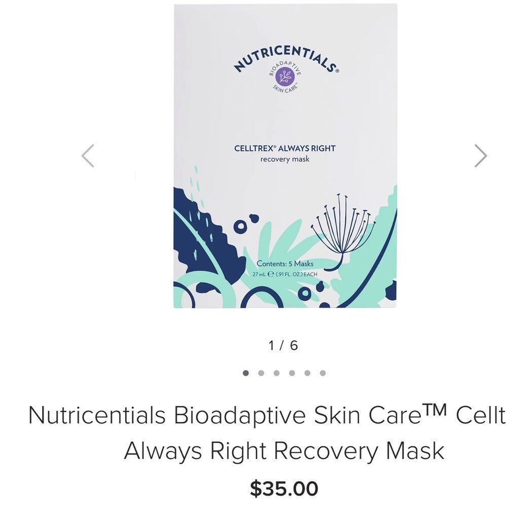Nu Skin Celltrex Always Right Recovery Mask